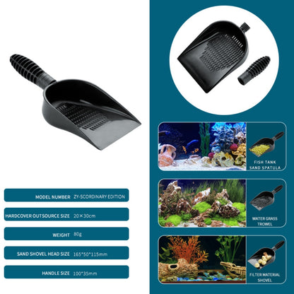 Fish Tank Multi-Purpose Sand Shovel Good Helper To Pets
