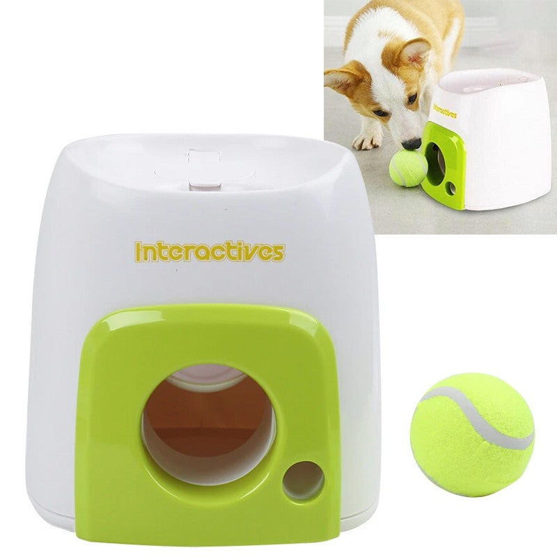 Automatic Dog Ball Launcher — Interactive Pet Ball Thrower Game