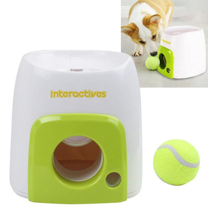 Automatic Dog Ball Launcher — Interactive Pet Ball Thrower Game