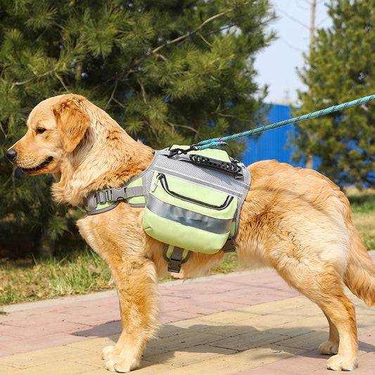 Outdoor Large Dog Backpack — Hiking Pet Carrier for Big Dogs