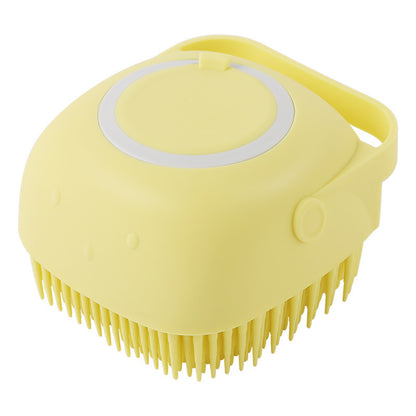 Silicone Dog Bath Massage Glove — Shampoo Brush & Grooming Tool