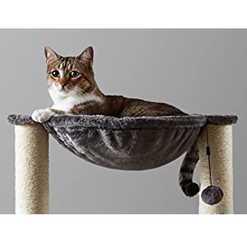 Cat Tree with Sisal Scratching Post & Hammock