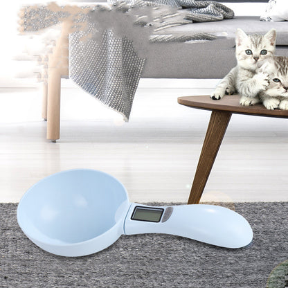 Multifunctional Dog Food Measuring Spoon — Weighing Scoop for Pets