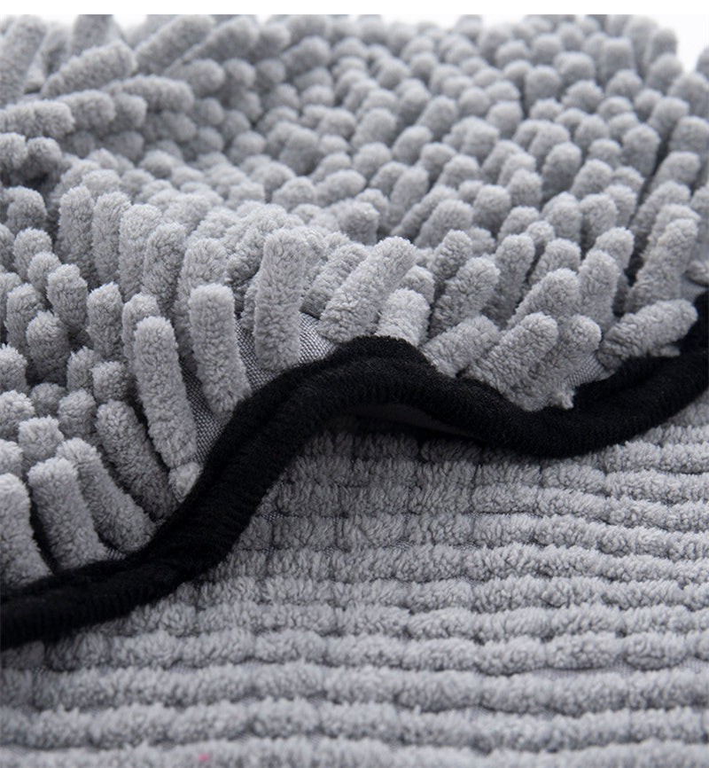 Microfiber Pet Bath Towel & Bathrobe — Quick-Dry Dog & Cat Towel