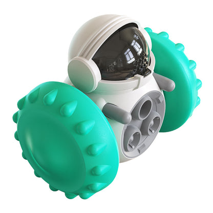 Slow Feeder Interactive Balance Car — Smart Dog & Cat Feeding Toy
