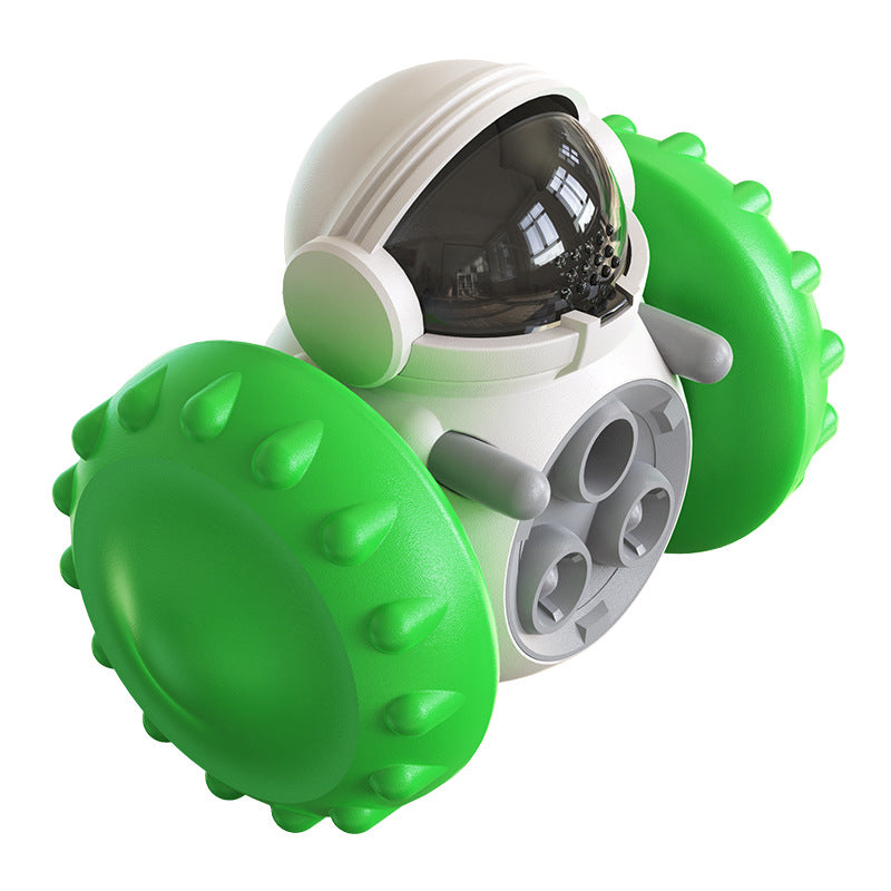 Slow Feeder Interactive Balance Car — Smart Dog & Cat Feeding Toy