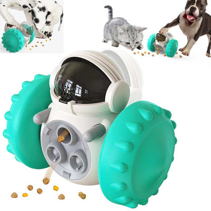 Slow Feeder Interactive Balance Car — Smart Dog & Cat Feeding Toy