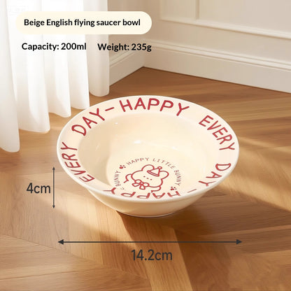Elevated Ceramic Cat Food Bowl — Magnetic High-Leg Stand for Cats & Dog
