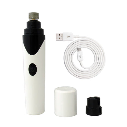Electric Pet Nail Grinder & Clippers — Cat & Dog Paw Care Tool