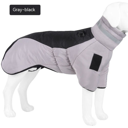 Waterproof Winter Dog Coat — Warm Thickened Vest for Medium & Large Dogs